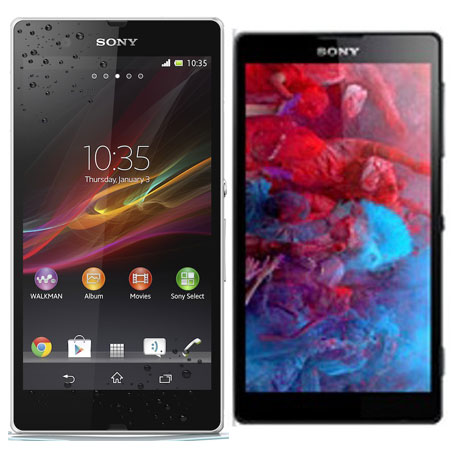 نمایی از گوشی Sony Xperia ZR