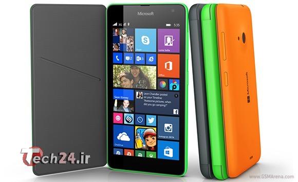 گوشی جدید مایکروسافت Lumia 535 با صفحه نمایش 5 اینچ qHD معرفی شد.