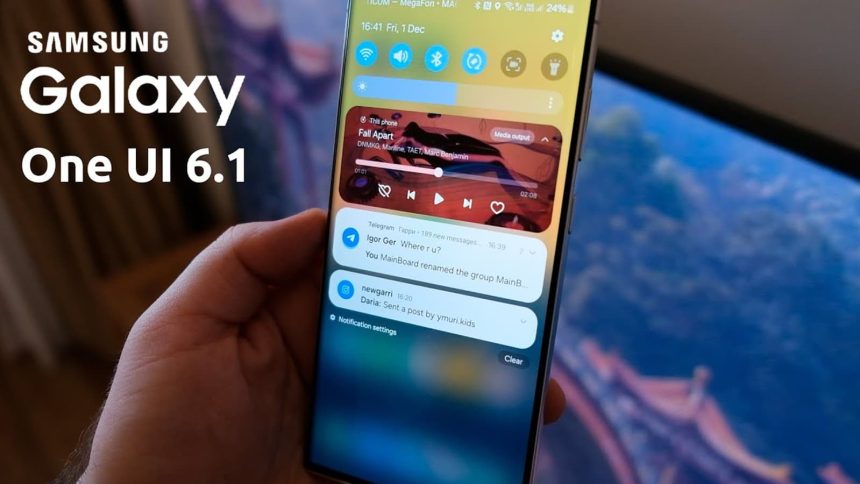 آپدیت جدید One UI 6.1 برای Galaxy A13 با ویژگی‌های منحصربه‌فرد منتشر شد