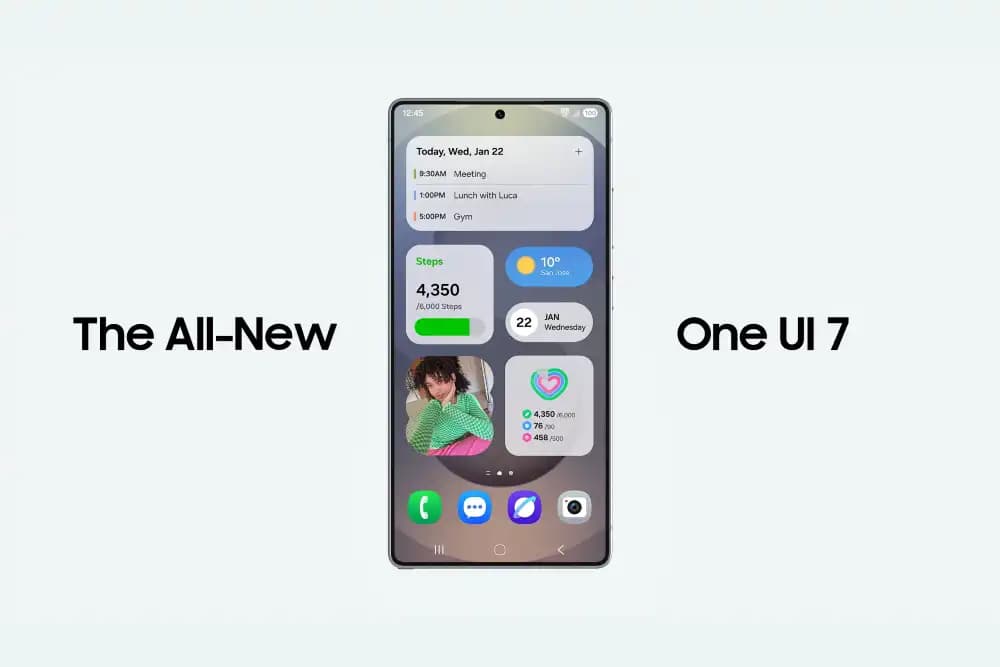 رابط کاربری One UI 7 از ۱۸ فروردین برای گوشی‌های سامسونگ منتشر می‌شود