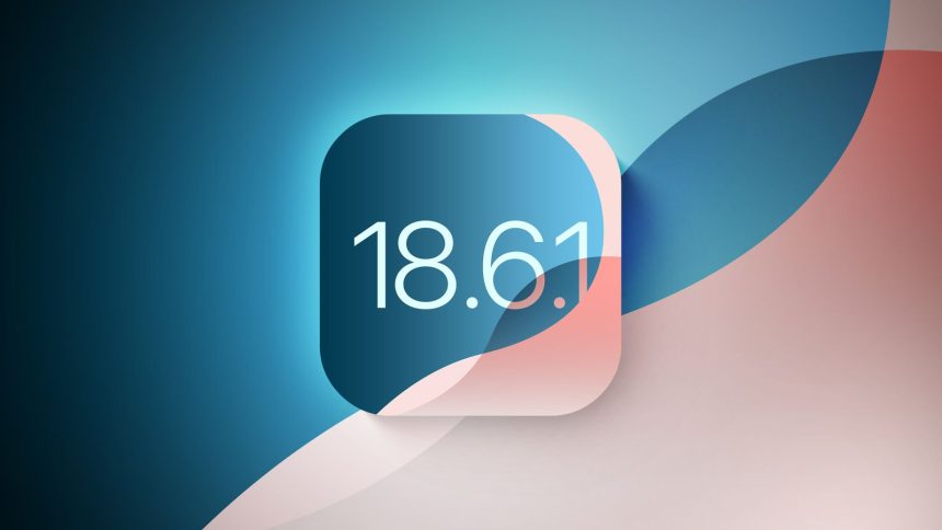 آپدیت iOS 18.6.1