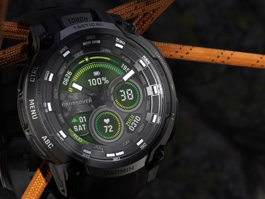 ساعت هوشمند گارمین Instinct Crossover Tactical Edition