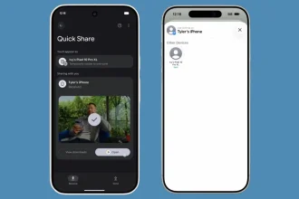 انتقال فایل بین اندروید و آیفون