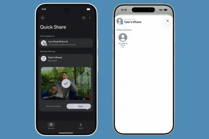 انتقال فایل بین اندروید و آیفون