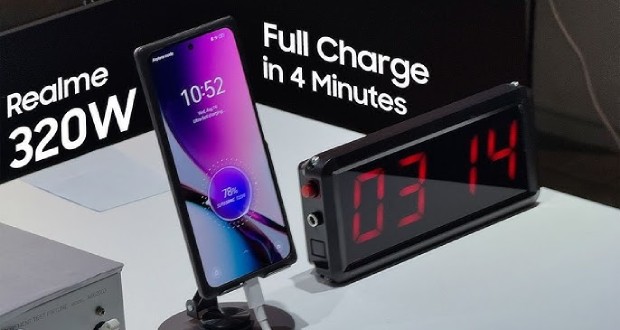 فناوری شارژ ۳۲۰ واتی ریلمی