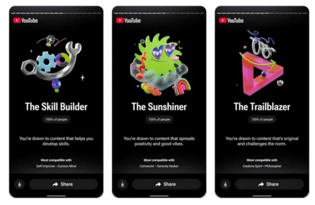 قابلیت Recap یوتیوب