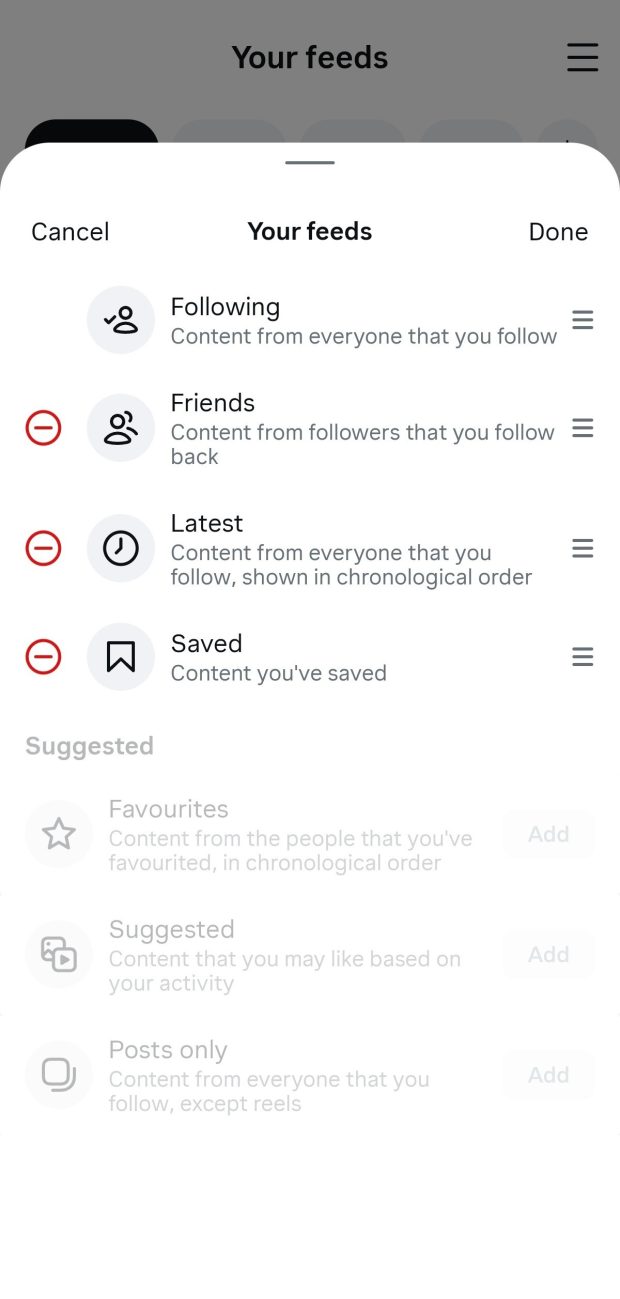 طراحی جدید اینستاگرام