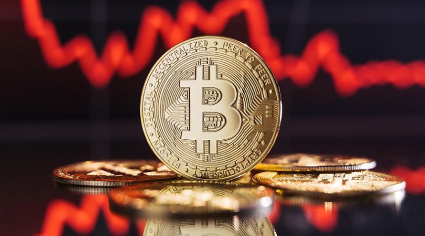سقوط قیمت بیت کوین