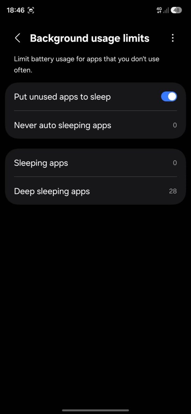 Device Care سامسونگ