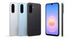 گوشی هوشمند گلکسی A18 (Galaxy A18) سامسونگ در سه رنگ سفید، آبی و مشکی