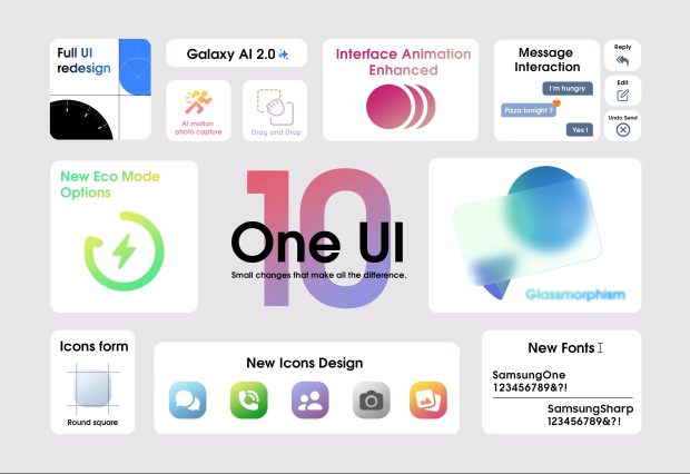 رابطکاربری One UI 10