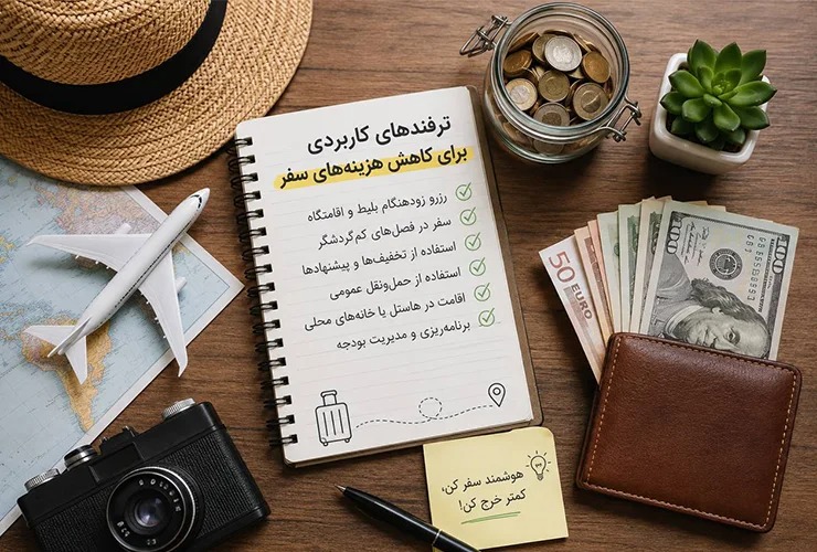 ترفندهای کاهش هزینه سفر